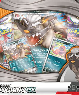 Coffret Dogrino-ex – 4 Boosters + Cartes Promo